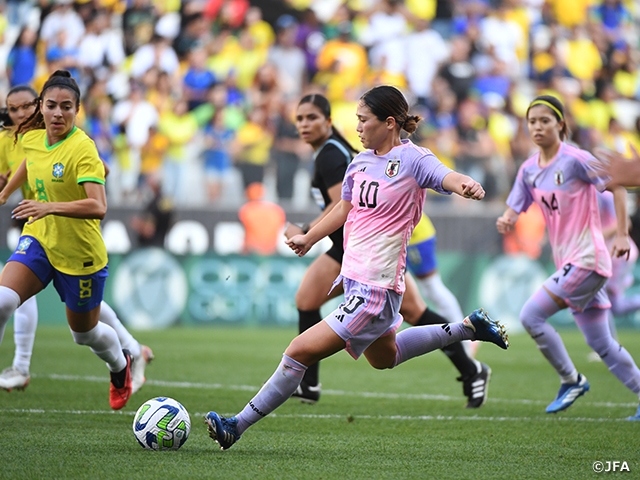 【Match Report】Nadeshiko Japan lose first international friendly to Brazil