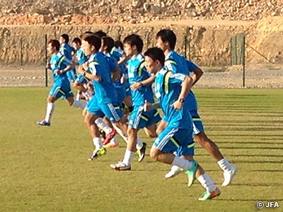 U-21日本代表　AFC U-22選手権　オマーン遠征活動レポート（1/6）