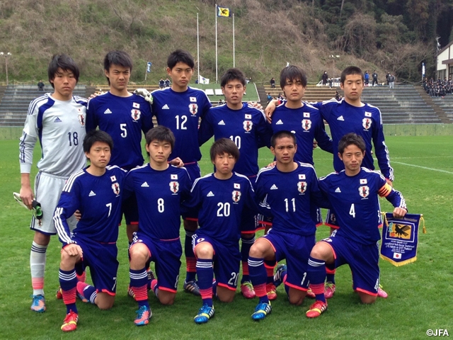 U-17日本代表　2014サニックス杯国際ユースサッカー大会　2連勝を飾る