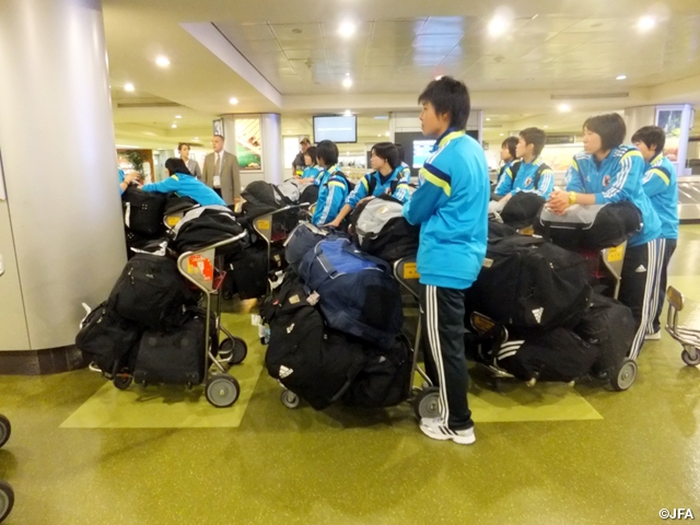 U-17日本女子代表　FIFAU-17女子ワールドカップコスタリカ2014　活動レポート（3/8）
