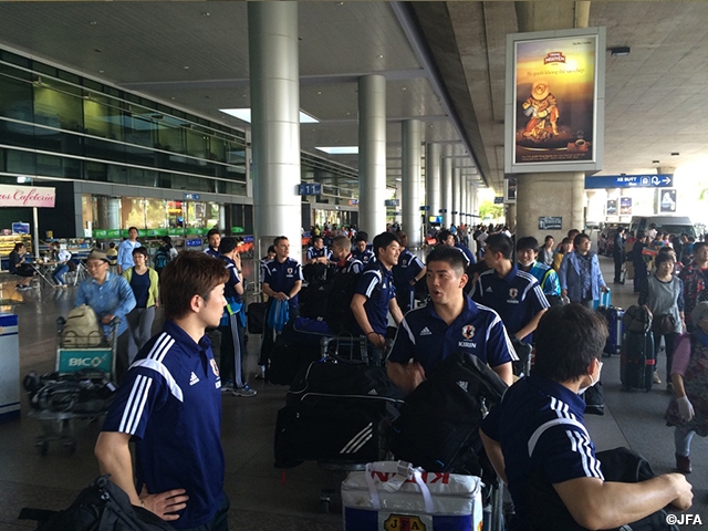 AFC Futsal Championship, Futsal Japan National Team Arrives in Ho Chi Minh