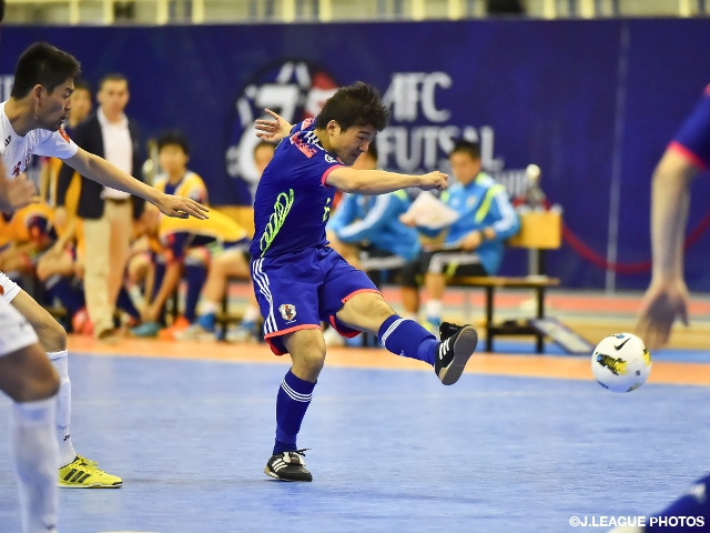 Futsal Japan National Team wins sweeping victory over Kyrgyz Republic, surviving the group stage in AFC Futsal Championship