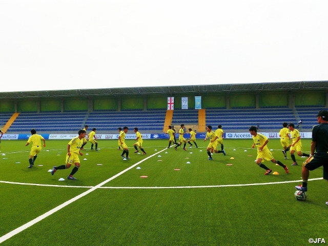 U-16日本代表　カスピアンカップ2014（アゼルバイジャン）活動レポート（6/3）