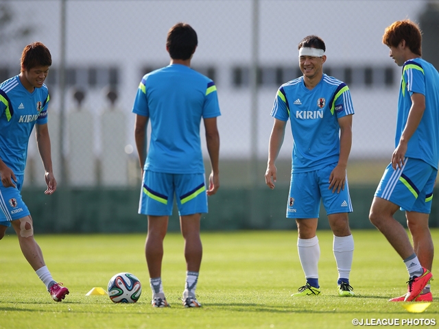 Japan National Team’s first practice session in Itu