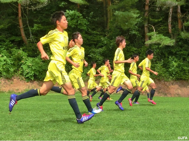 Japan Under-16 works hard in Sugadaira training camp