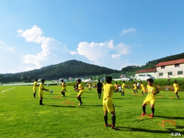 U-16 Japan National Team domestic training camp report in Sugadaira, Nagano (8/22)