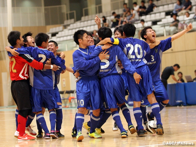 Nagoya and FC Seiwa through to final in close matches at the 1st All Japan Youth Futsal Championship presented by BallBall