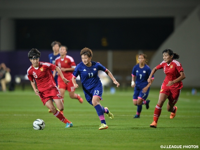 Nadeshiko Japan play out draw in their first match with China at the 17th Asian Games