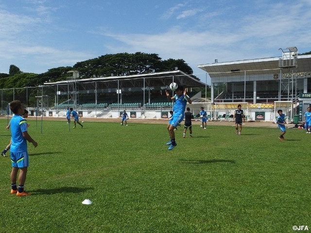 U-19 Japan National Team activity report at 2014 AFC U-19 Championship in Myanmar (6 Oct)