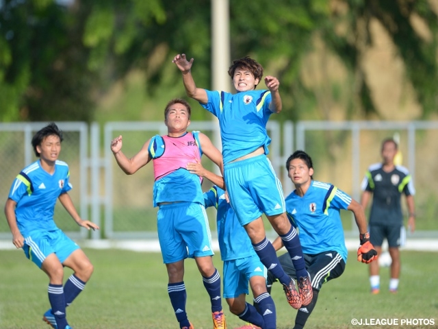 U-19 Japan National Team activity report at 2014 AFC U-19 Championship in Myanmar (8 Oct)