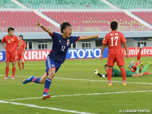 Japan U-19 first win for scoring consecutive goals before final whistle – AFC U-19 Championship Myanmar 2014