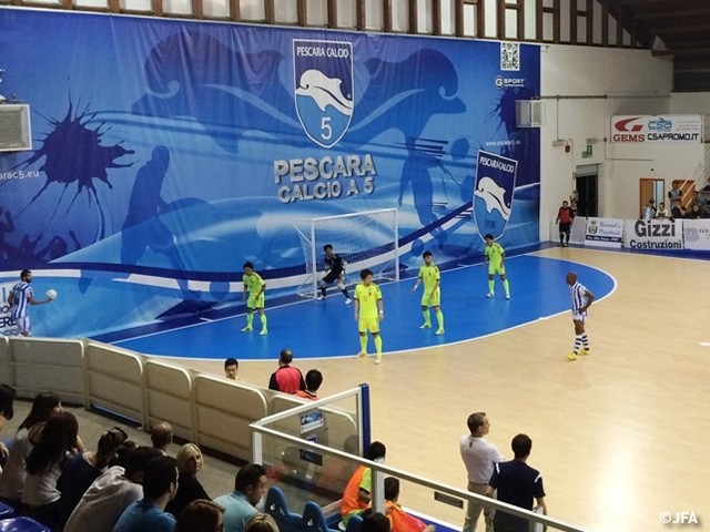 Futsal Japan National Team concluded away training matches in Italy with many good results and action items