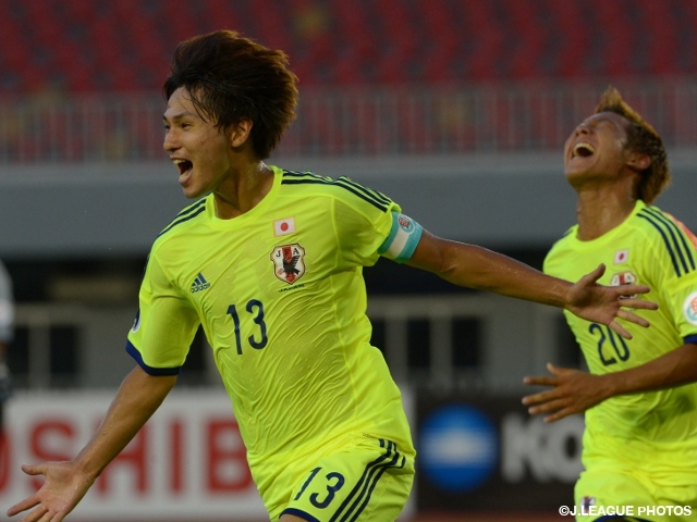 U-19 Japan won against Korea in AFC U-19 Championship Myanmar 2014