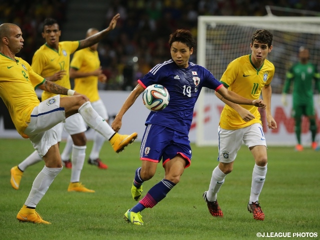 Japan fall to Brazil in first game overseas