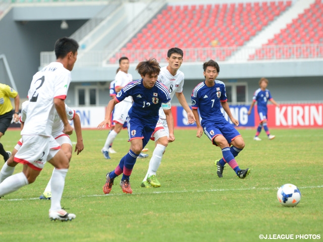 U-19 Japan in AFC U-19 Championship Myanmar 2014  vs. Korea DPR - match report