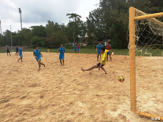 Beach Soccer Japan set to play Asian Beach Games