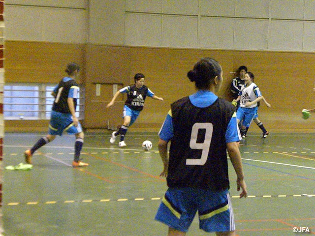 National Women’s Futsal Team camp report (15 Nov)