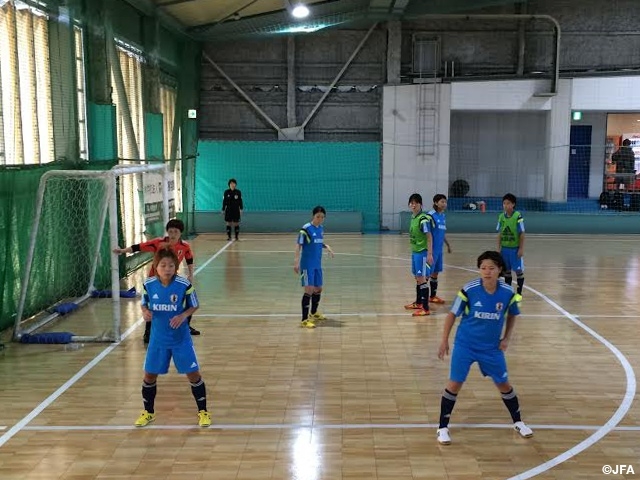 Japan Women’s Futsal National Team ended domestic training camp (16 November)
