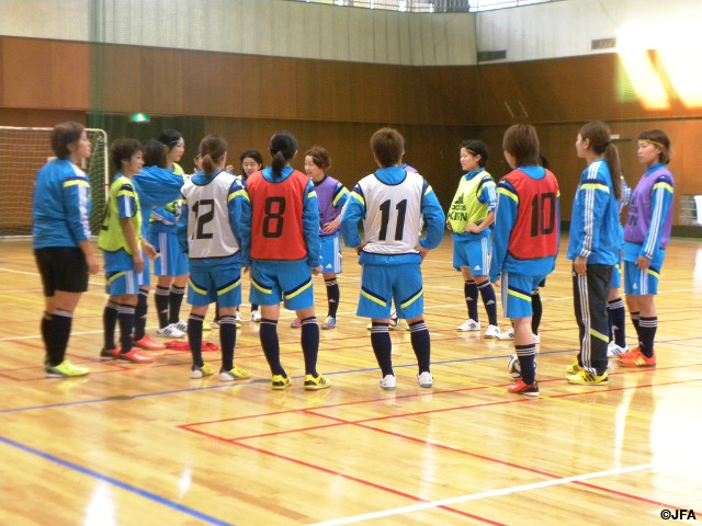 Japan National Women’s Futsal Team camp report (21 Nov)