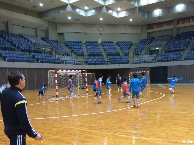 Japan’s futsal team wrap up training camp, set for Croatia match