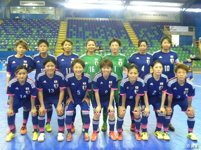Japan women’s futsal national team win against Russia women’s in the Women’s Futsal World Tournament