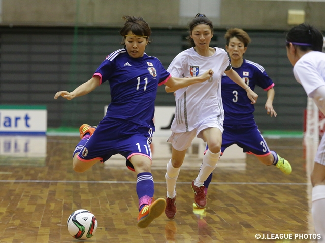 Japan women’s futsal national  team’s first international friendly in Japan - an upset victory against Chinese Taipei