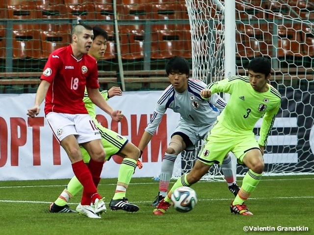 U-18 Japan vs. U-18 Bulgaria match report - the 27th Valentin Granatkin Memorial International Football Tournament