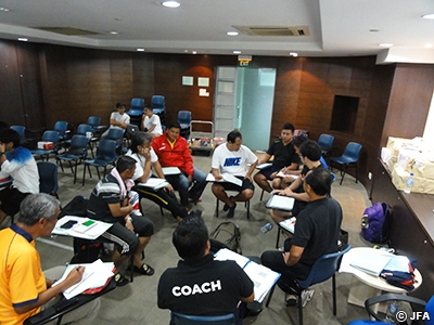 JFA公認C級コーチ養成講習会を海外で初開催