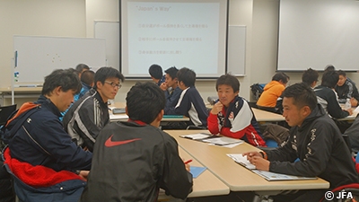 JFAアカデミー福島にて指導者研修会を開催