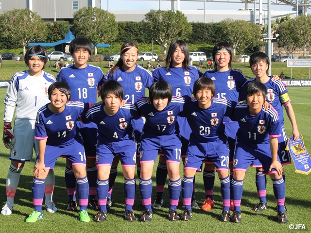 Five players of Japan U-16 Women's scored eight goals in their first victory!