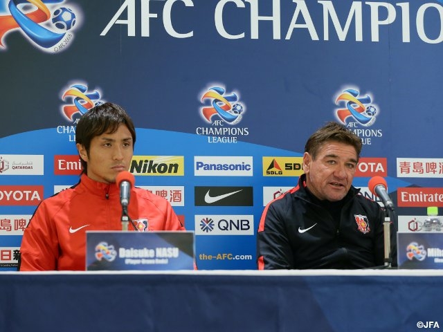 Urawa Reds meet Beijing Guoan at home on 8 April in the fourth section of ACL2015 group stage
