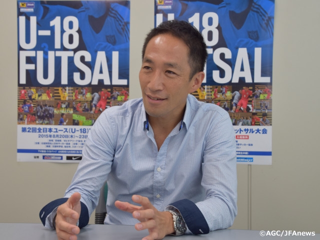 U-18 Japan Futsal's coach talk about The 2nd All Japan Youth (U-18) Futsal Tournament