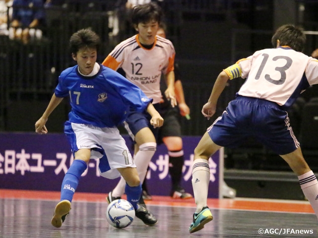 The 2nd All Japan Youth (U-18) Futsal Tournament starts! Kumiyama High School and Espaco U-18 with consecutive victories advance to final round