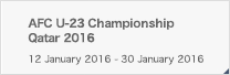 AFC U-23 Championship Qatar 2016