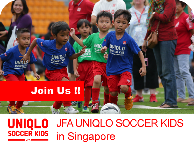 JFA UNIQLO SOCCER KIDS in Singapore Registration Information