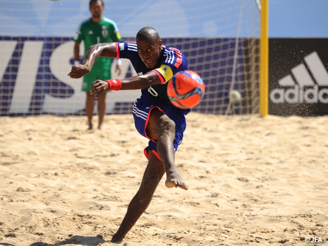 Japan Beach Soccer National Team’s MOREIRA Ozu was selected for Best 5 Stars for the second time since last year!