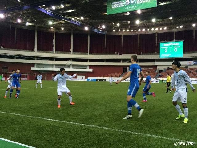 Report from U-18 Japan National Team’s 1st match against U-18 Slovakia in the 28th Valentin Granatkin International Football Tournament