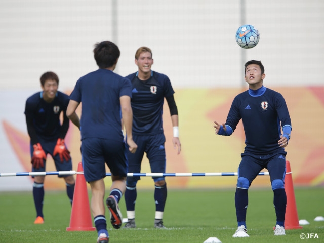 U-23日本代表　準決勝を見据えて各自がコンディション調整
