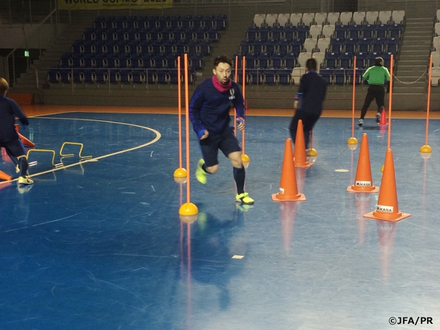 Japan Futsal National Team wrap up Aichi training camp