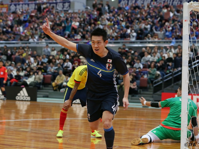 Japan Futsal National Team defeat Colombia again in the 2nd friendly