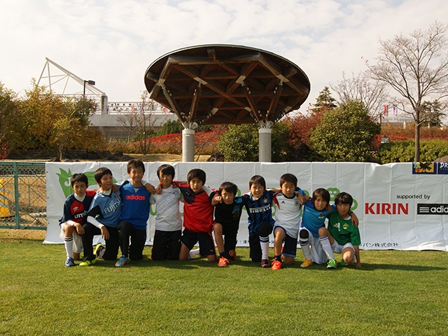 JFAフットボールデー 長野県松本市の松本平広域公園総合球技場芝生グランドに、516人が参加！