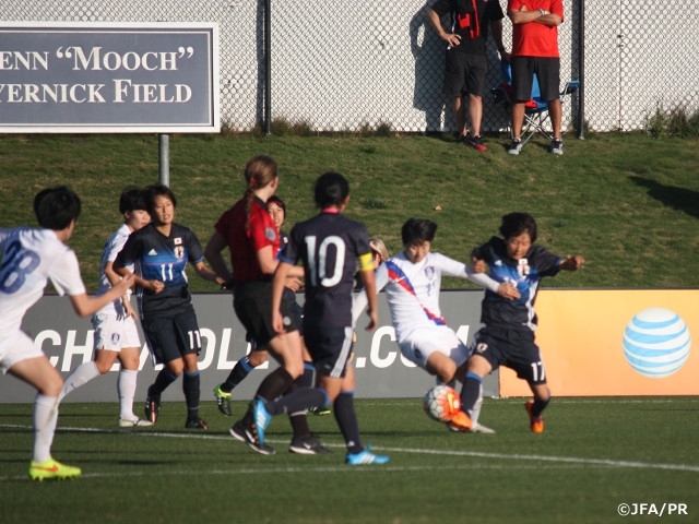U-17 Japan Women’s National Team post 1st game win in USA trip