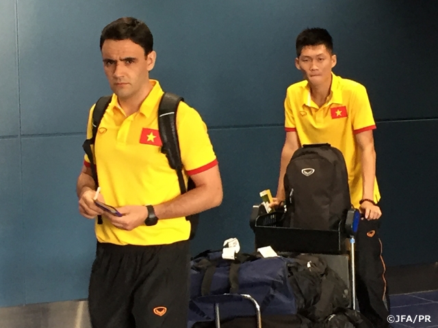 Vietnam Futsal National Team arrive in Japan for International Friendly Tournament