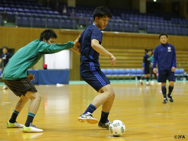 Japan Futsal National Team finally play first match of tournament