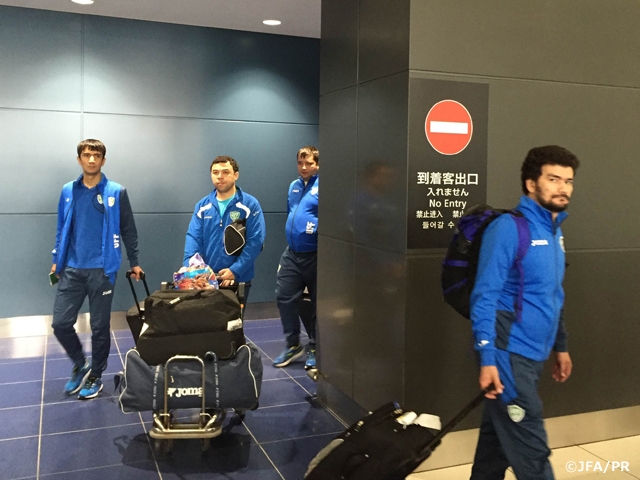 Uzbekistan Futsal National Team arrive in Japan for International Friendly Tournament