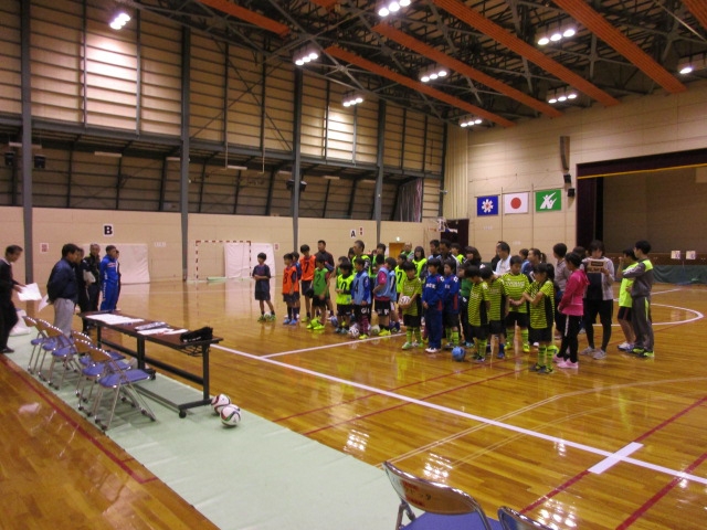JFAファミリーフットサルフェスティバル 北海道名寄市の名寄市スポーツセンターに、160人が参加！