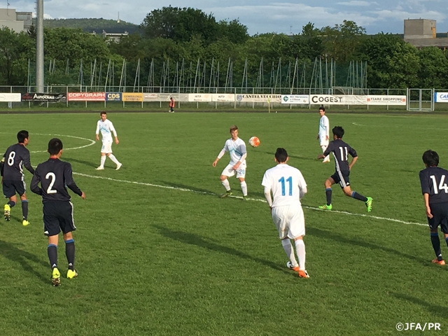 U-15 Japan National Team fall to Slovenia, finish runners-up in the 13th Delle Nazioni Tournament