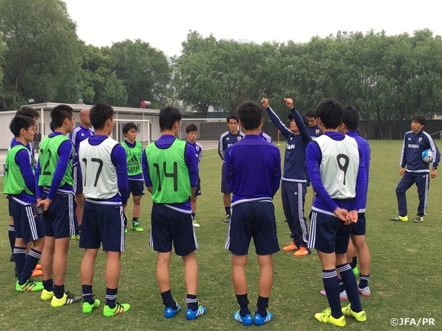 U-16 Japan National Team kicked off their trip to China!