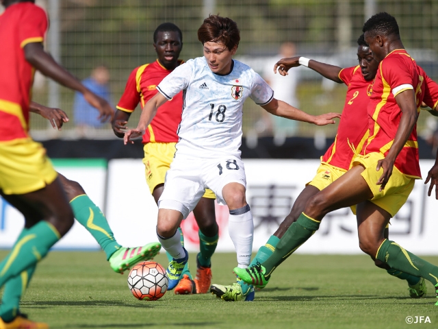U-23 Japan National Team beat Guinea to earn first victory in this Tournament!