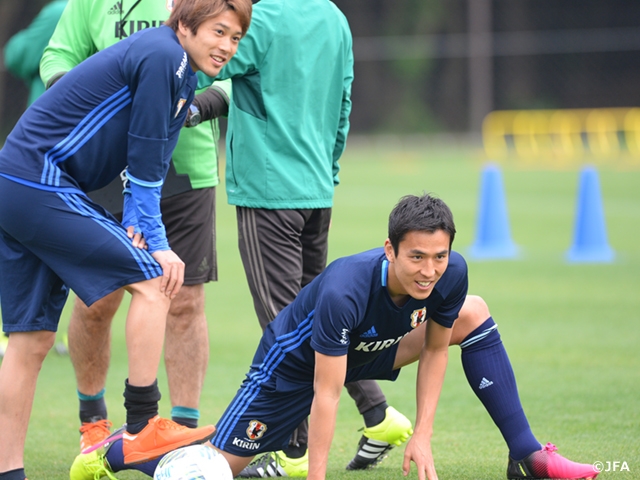 SAMURAI BLUE　キリンカップサッカー2016に向けて、長谷部誠選手も合流